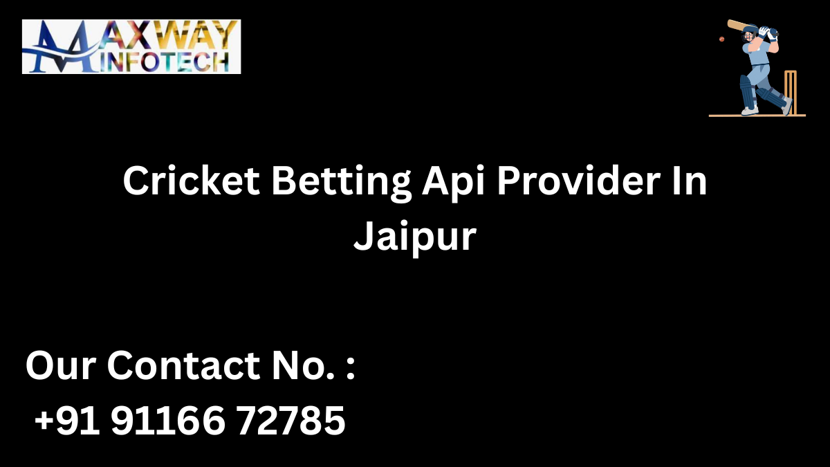 Cricket Betting Api Provider In Jaipur