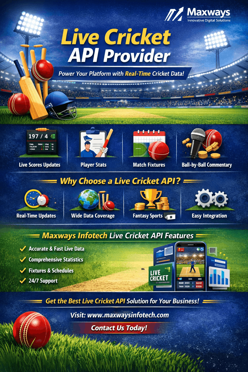 Live Cricket API Provider 