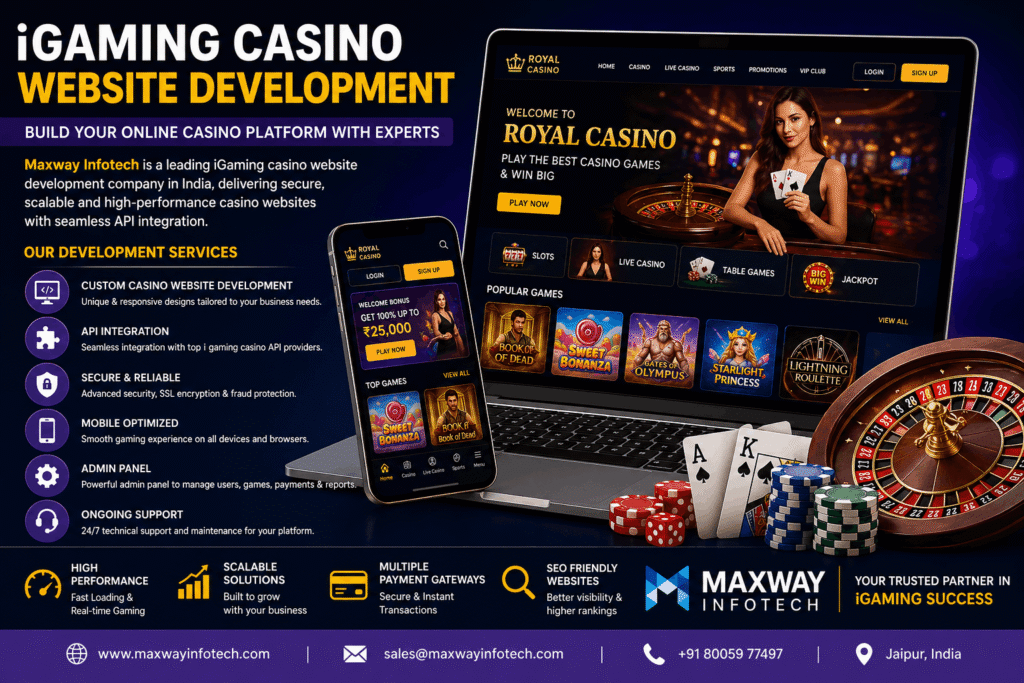 i Gaming Casino Website Development