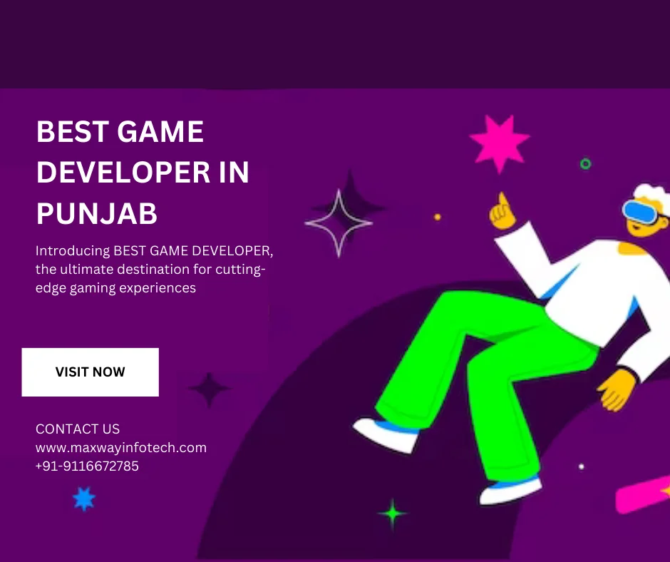 BEST GAME DEVELOPER IN PUNJAB