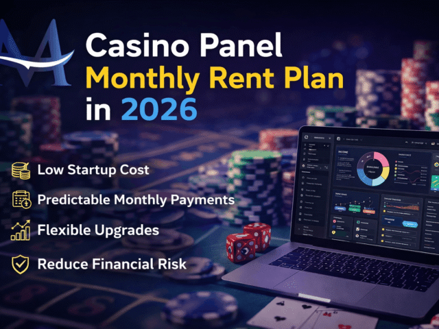 Casino Panel Monthly Rent Plan in 2026