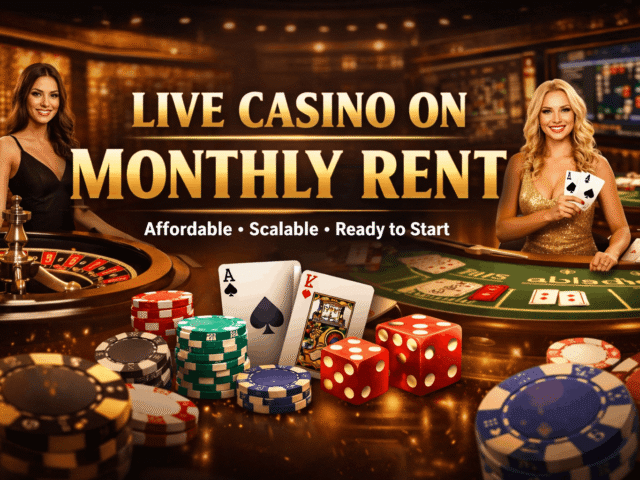 Live casino on monthly rent