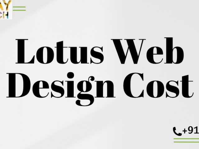 Lotus Web Design Cost