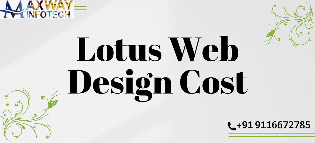 Lotus Web Design Cost
