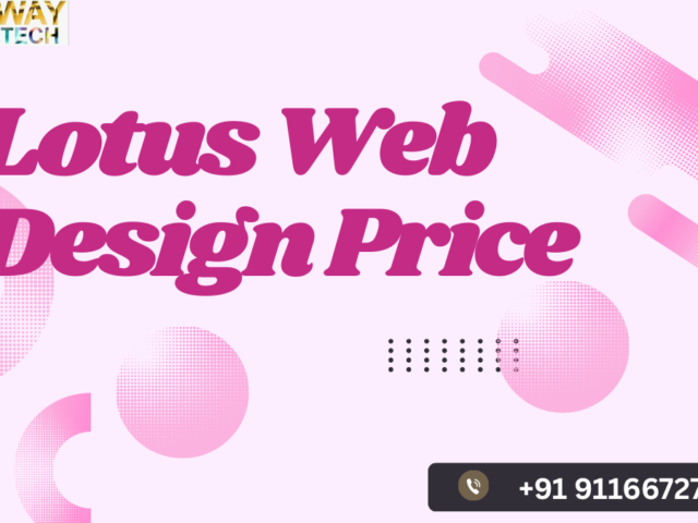 Lotus Web Design Price