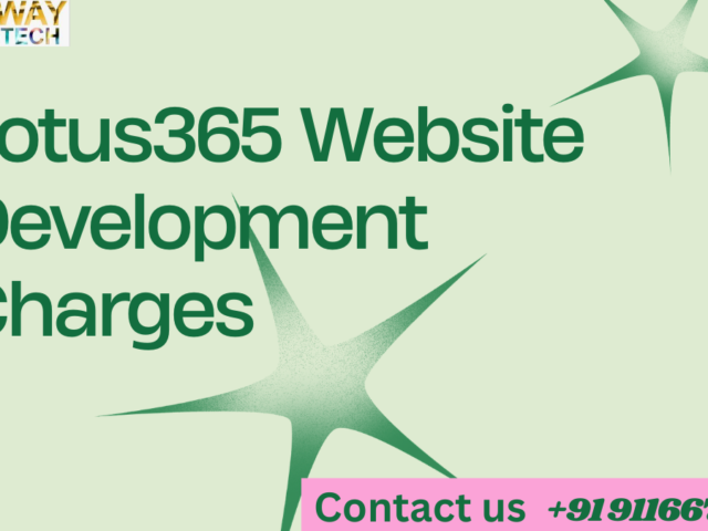 Lotus365 Website Development Charges