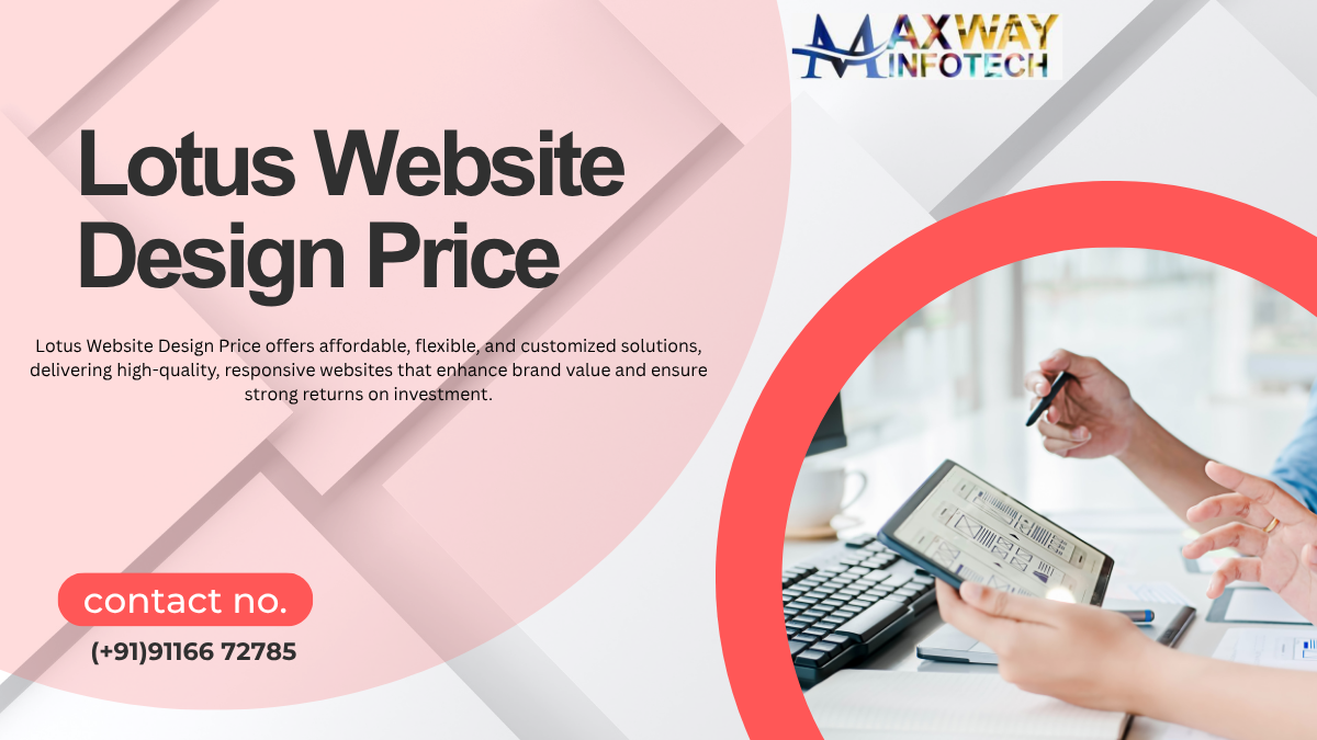 Lotus Website Design Price
