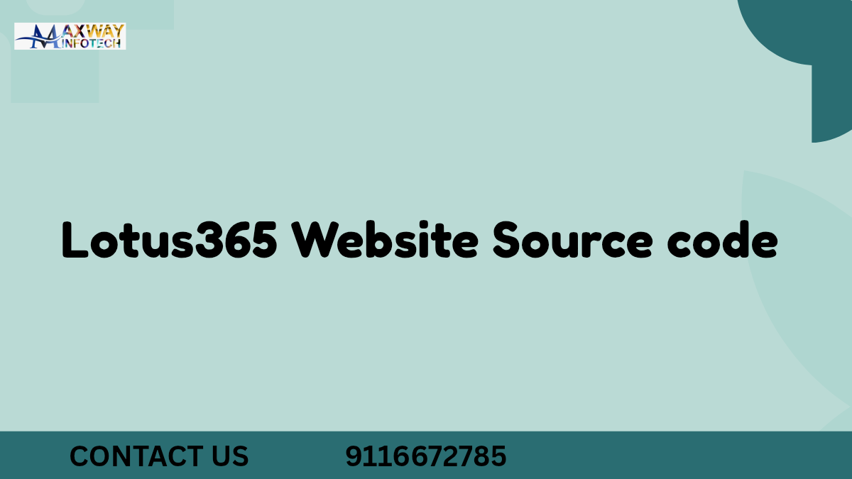 Lotus365 Website Source Code