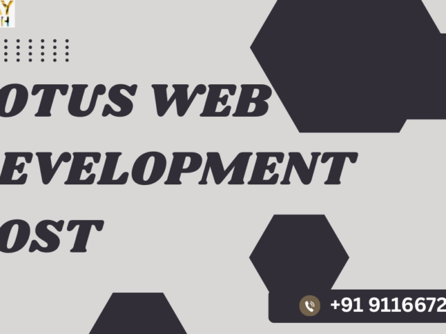 Lotus Web Development Cost