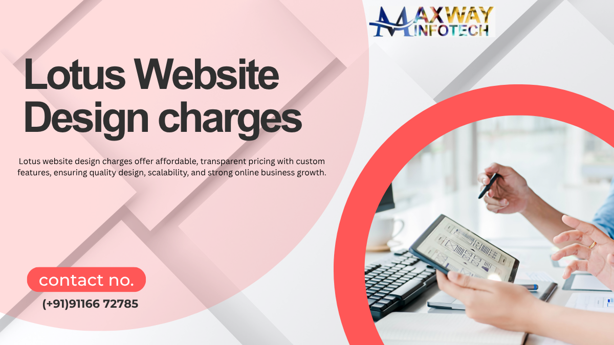 Lotus Website Design charges