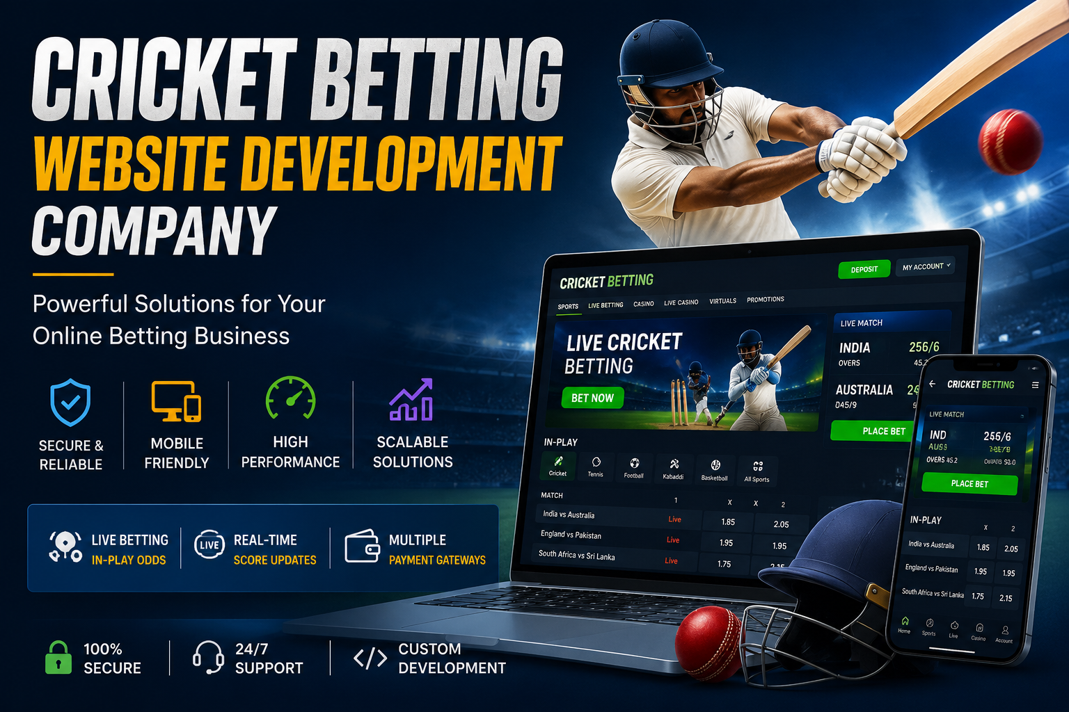 Cricket Betting Website Development Company