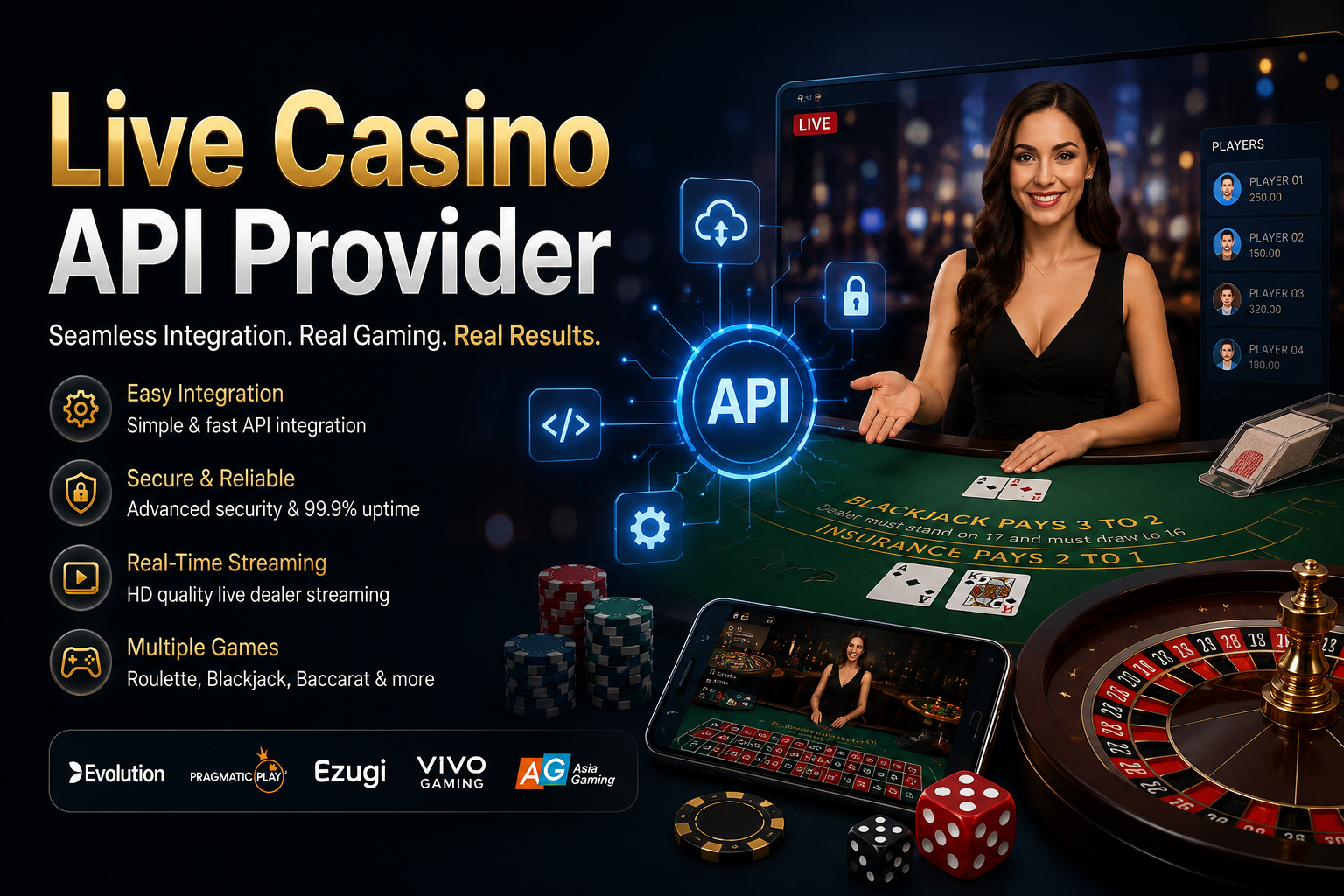 Live Casino API Provider