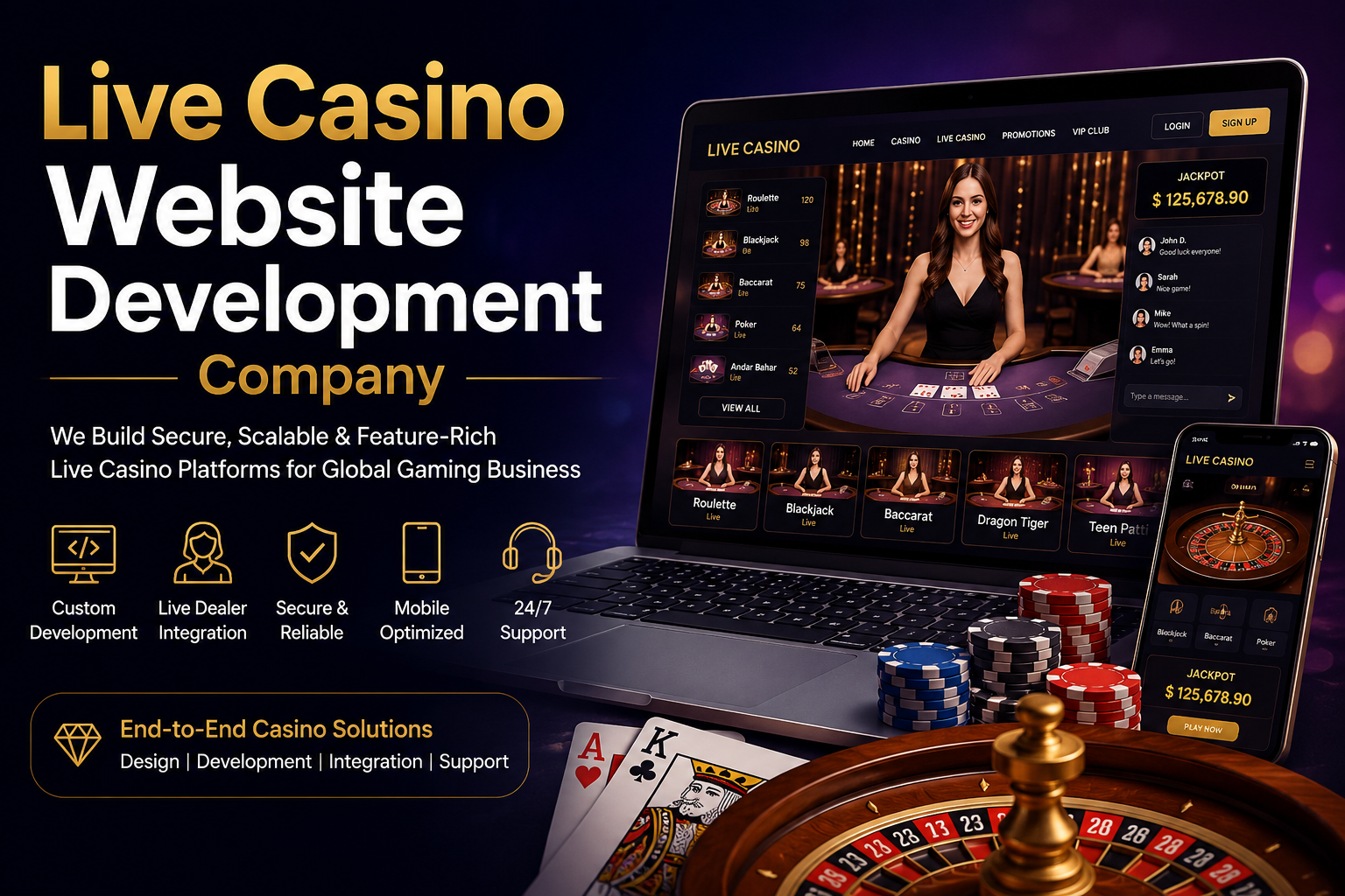 Live Casino Website Development Company