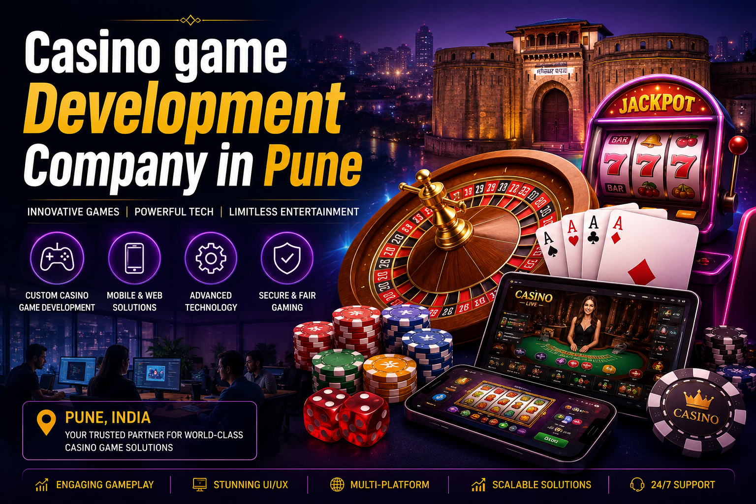 Casino game Development Company in Pune