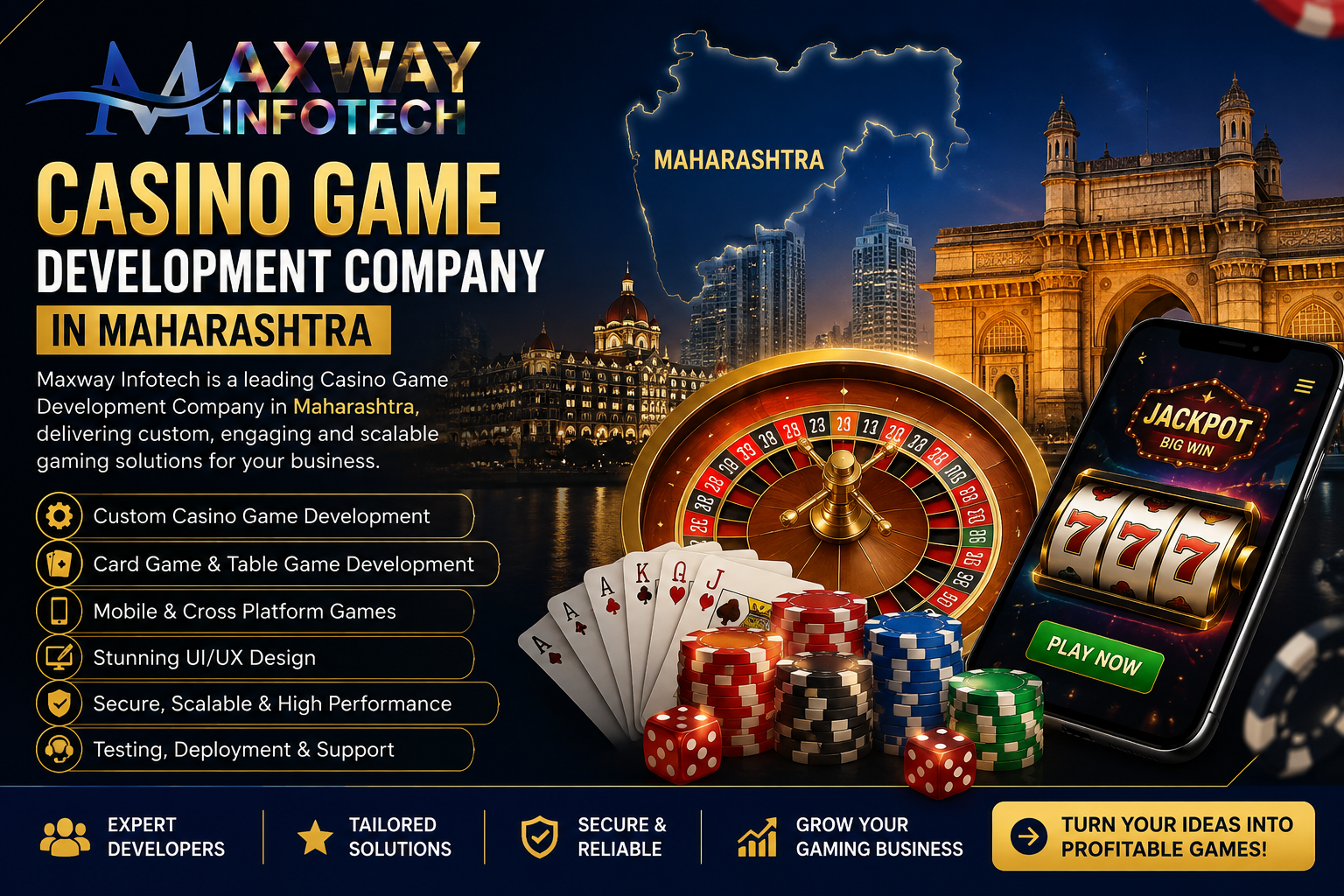 Casino Game Development Company in Maharashtra