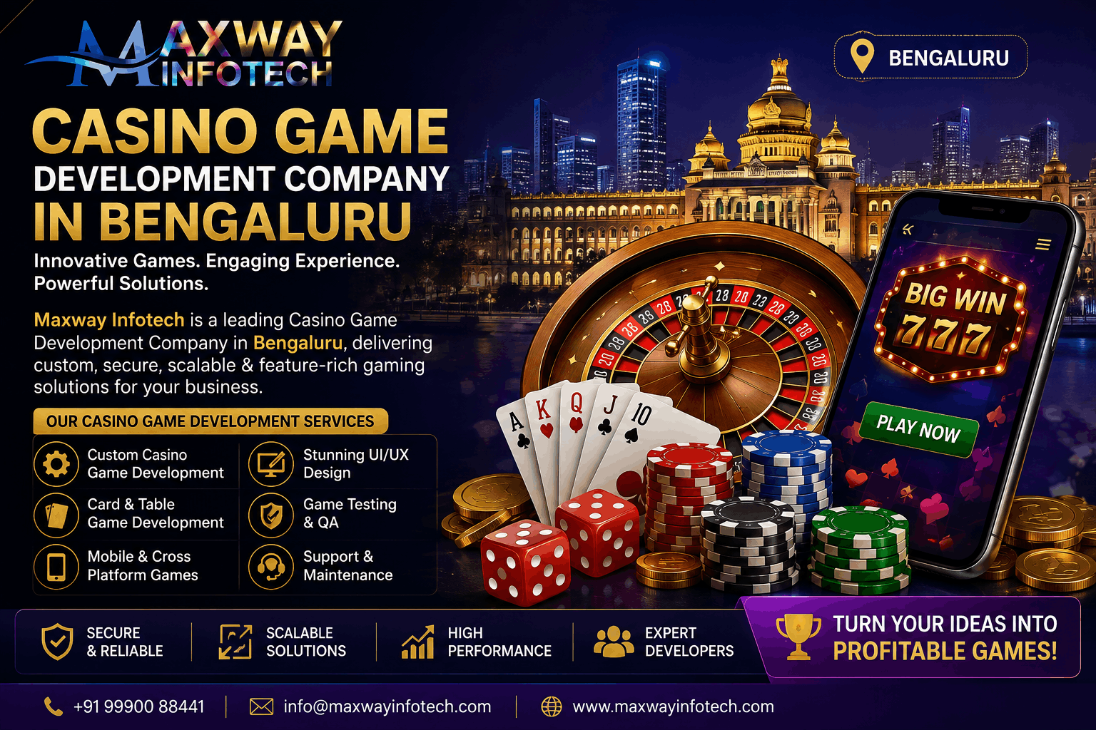 Casino Game Development Company in Bengaluru