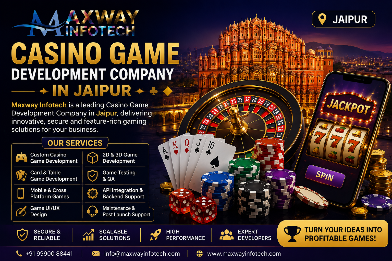 Casino game development company in jaipur