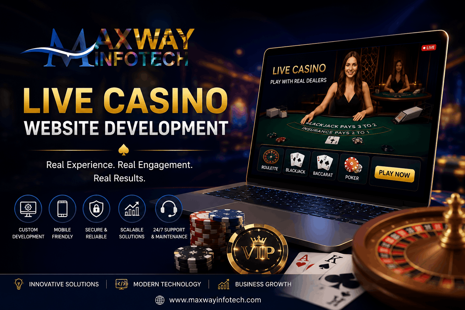 Live Casino Website Developers in Delhi