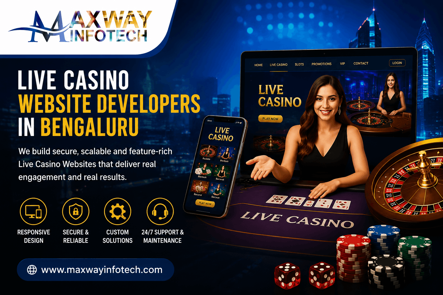Live Casino Website Developers in Bengaluru