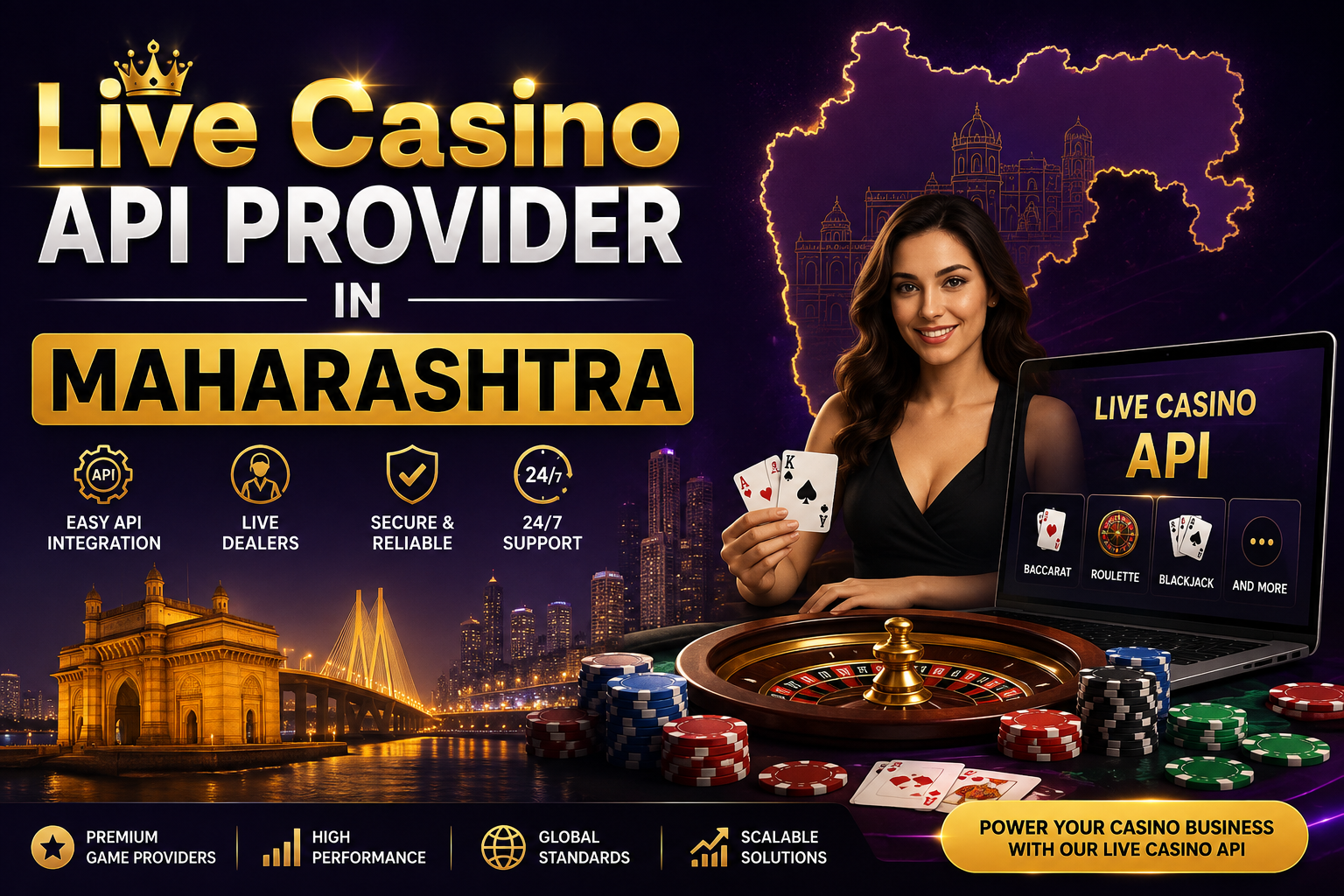 Live Casino API Provider in Maharashtra