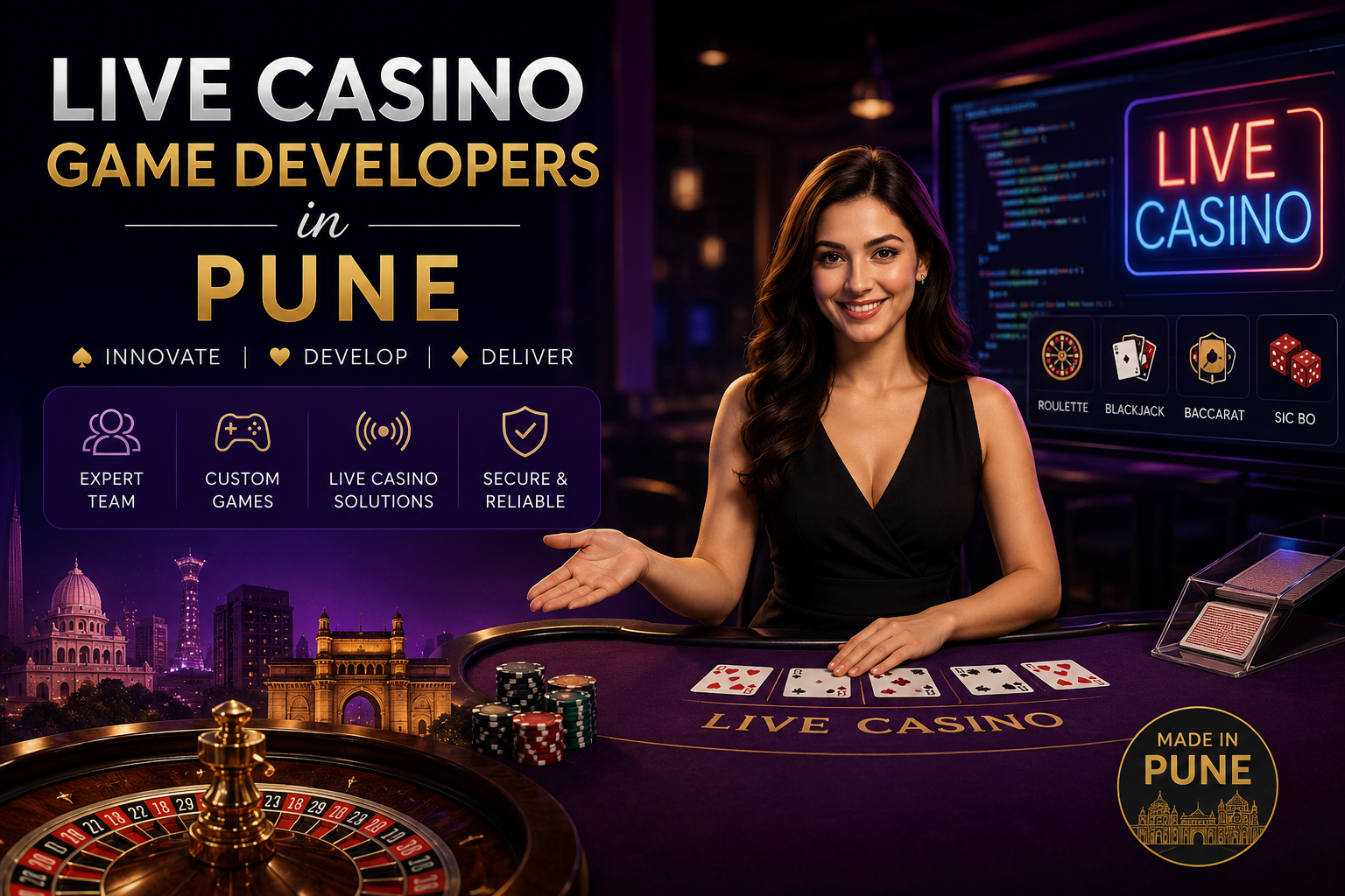 Live Casino Game Developers in Pune