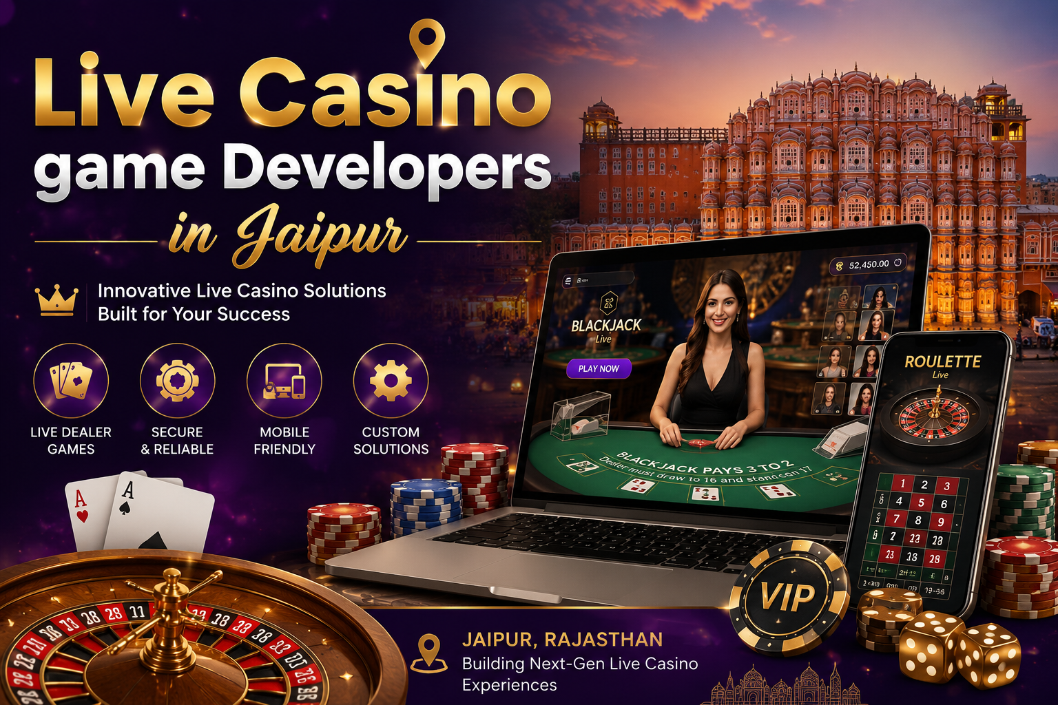 Live Casino game Developers in Jaipur