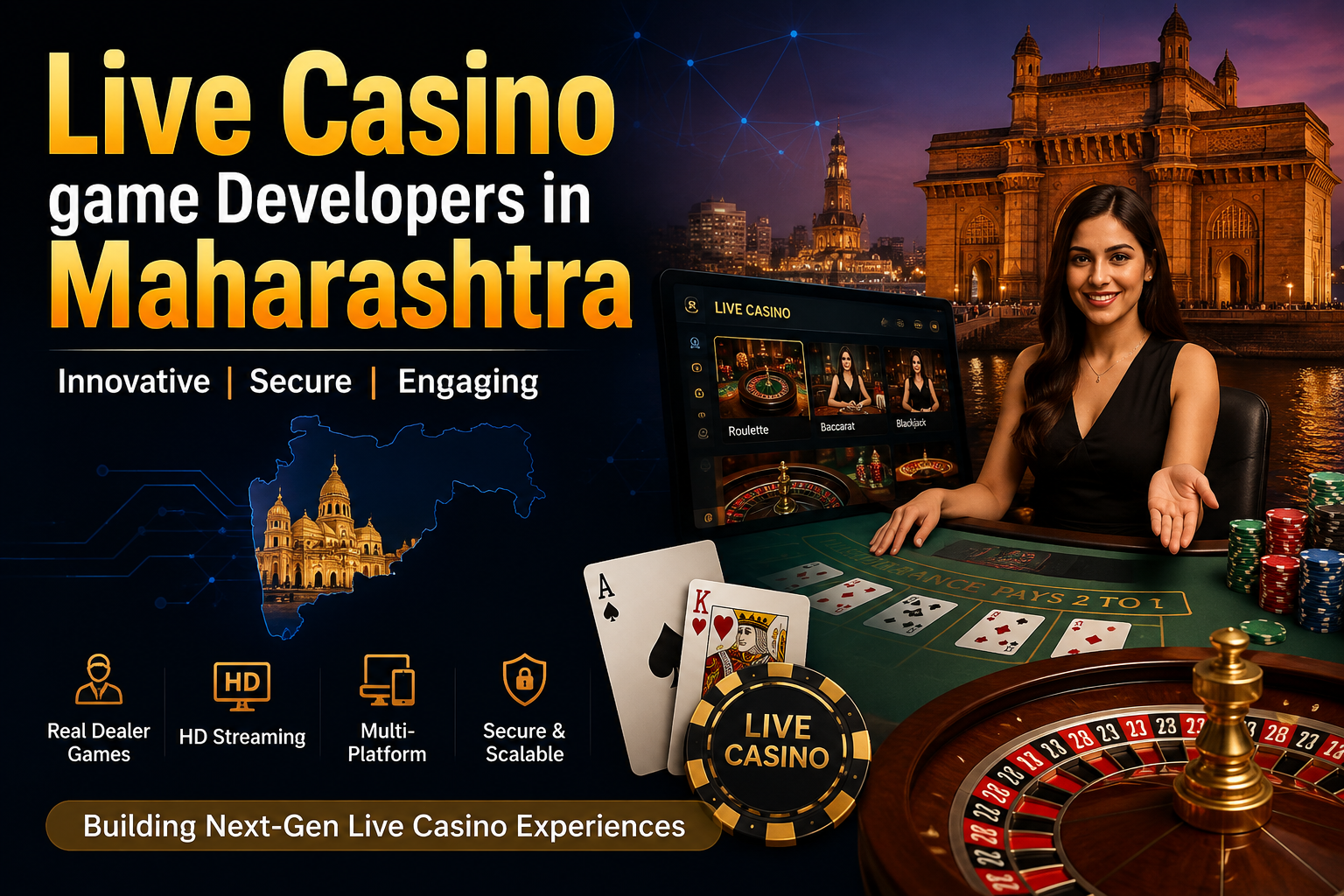 Live Casino game Developers in Maharashtra